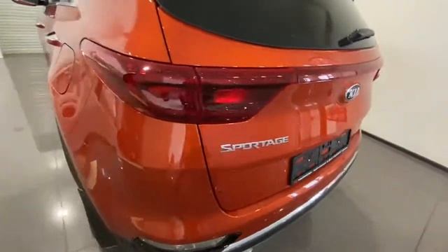 Kia Sportage Luxe Pluse orange смотреть онлайн