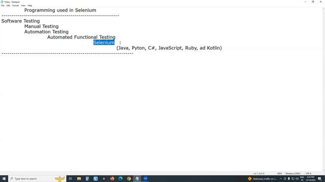 Programming used in Selenium | G C Reddy Software Testing | смотреть онлайн