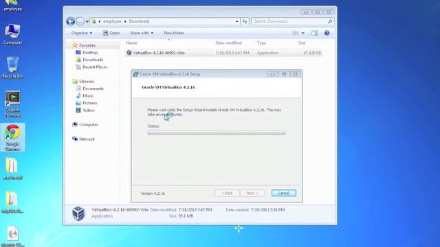 Virtual Box ծրագրի տեղադրում Windows օպերացիոն համակարգում: Virtual Box Installation - Windows смотреть онлайн
