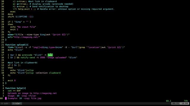 Upload and Share Photos to MAGAimg Linux Shell Script BASH Tutorial Part 2 смотреть онлайн