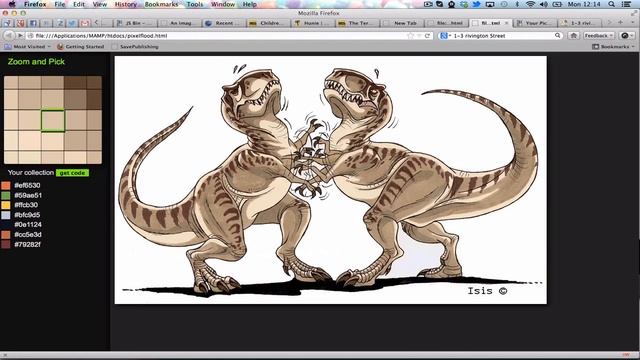 Zoom and Pick - a colour picker using HTML5 смотреть онлайн