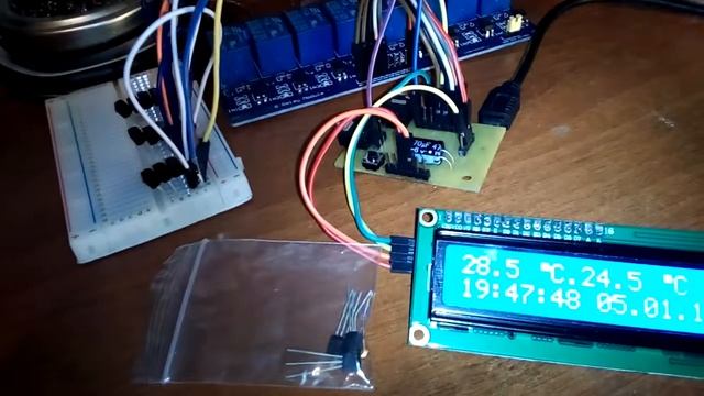 ESP8266 - работа в качестве термостата смотреть онлайн