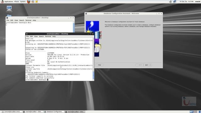ORACLE OCA 11g Lecture 11 (Oracle DBCA installaion on Linux) смотреть онлайн