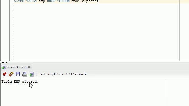 Oracle --Data Definition (Continued). смотреть онлайн