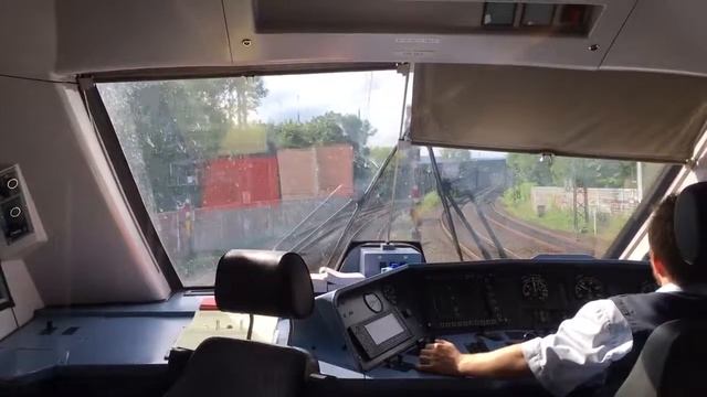 Einfahrt In Frankfurt Hbf