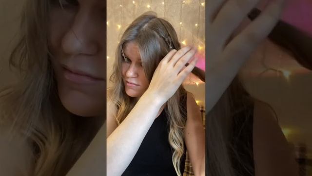 Легкая причёска на праздник ?? #shorts #hairtutorial #hairhacks смотреть онлайн
