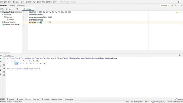 Python Tutorial #9(How to add and remove items from a dictionary) смотреть онлайн