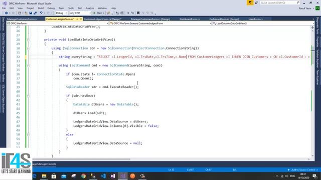 06-Part-2|-C# | SQL Server | SQLite Tutorial in Urdu - Customer and Ledgers System - Customer Ledge смотреть онлайн