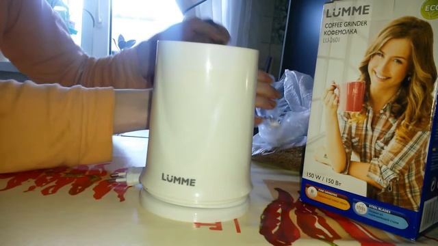 обзор кофемолки LUMME LU-2601 смотреть онлайн