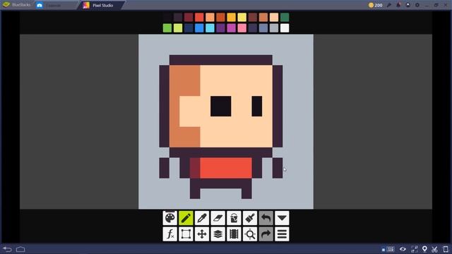 Pixel Studio - Как рисовать по клеточкам пиксель арт на Android и IOS. Обзор и гайд by Artalasky смотреть онлайн