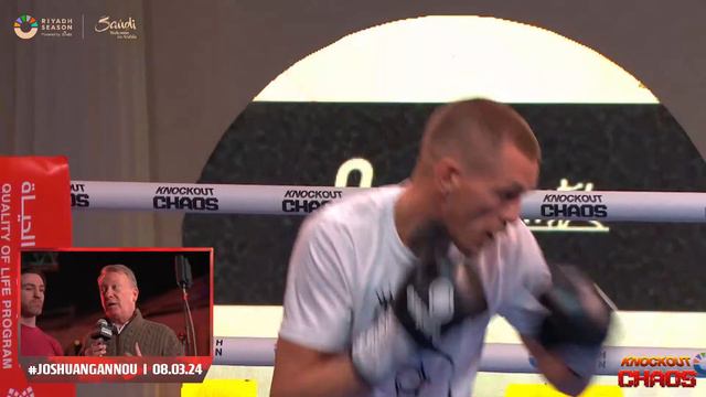 OPEN WORKOUT LIVE | ANTHONY JOSHUA vs FRANCIS NGANNOU | KNOCKOUT CHAOS 💥 смотреть онлайн