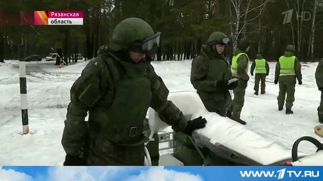 Курсанты Рязанского десантного училища испытывают новый вид военного транспорта смотреть онлайн