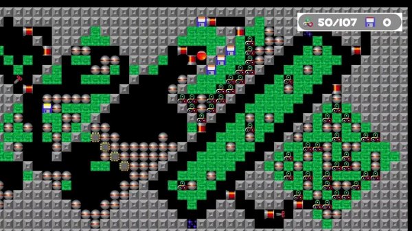 Supaplex (level 81): DIAGONAL / Супаплекс (уровень 81)