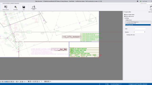 [Tekla Structures 2021] Drawing Specific Layouts смотреть онлайн