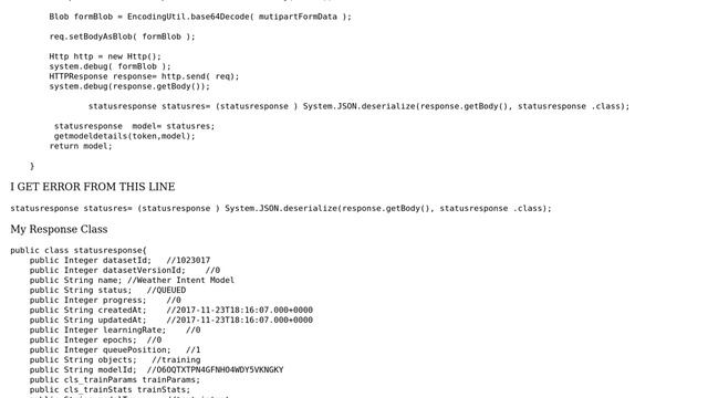 Salesforce: System.JSONException: For input string смотреть онлайн