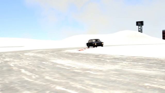 Зимний дрифт на стоковой копейке в Assetto Corsa смотреть онлайн