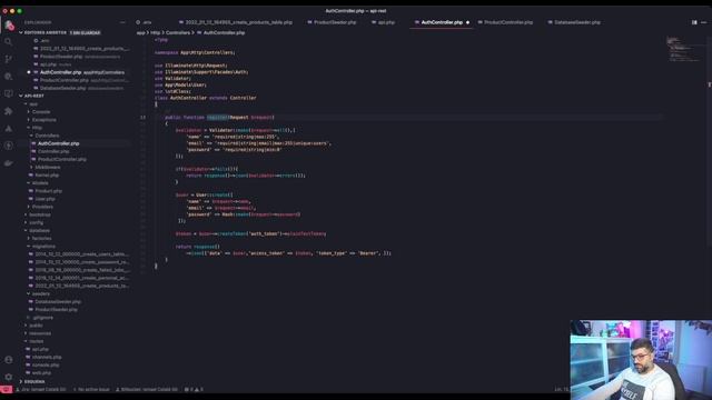 Crea una API REST con Laravel Sanctum | Autenticación para tus aplicaciones смотреть онлайн