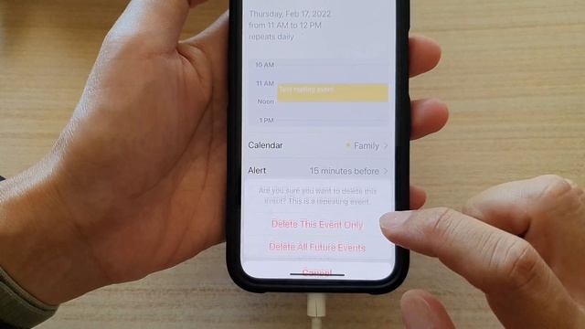 iPhone 13/iOS 15: How to Delete Recurring/Repeating Calendar Events смотреть онлайн