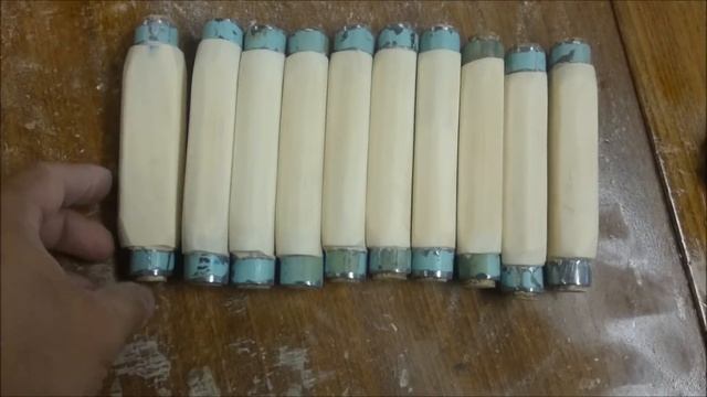 Ручки на стамески из берёзы и водопроводной трубы смотреть онлайн