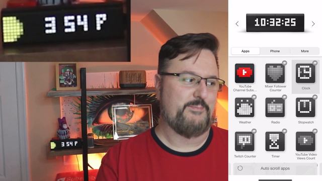 LaMetric TIME Wi-Fi Clock With Subscriber Count Review! смотреть онлайн