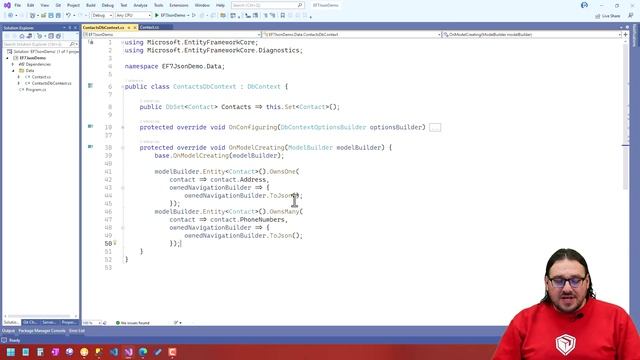 Entity Framework Core 7.0: JSON columns смотреть онлайн