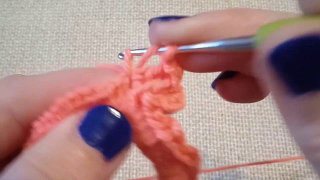 Вяжем резинку для волос крючком. Легко и просто. МК. смотреть онлайн