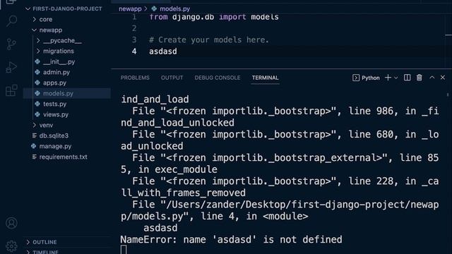 Python Django Course | Starting the Django Development Server смотреть онлайн