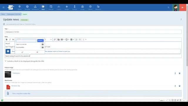 Schoolbox v23.0: New Rich Text Editor Walkthrough смотреть онлайн