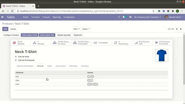 Import Product Variant eCommerce from CSV/Excel file - Advance Odoo смотреть онлайн
