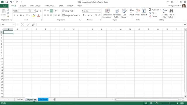 Microsoft Excel 2013 Tutorial - 7 - Worksheet Tips смотреть онлайн