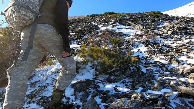 Прогулка на гору Краснова 1093м. 15.11.2020г. Углегорский район. смотреть онлайн