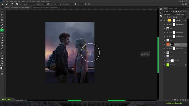 How to Blend Images & Color grade LIKE A PRO | Photoshop Tutorial смотреть онлайн