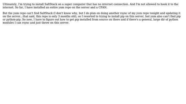 How to install pip and other specific python modules onto a CentOS server that is air-gapped... смотреть онлайн