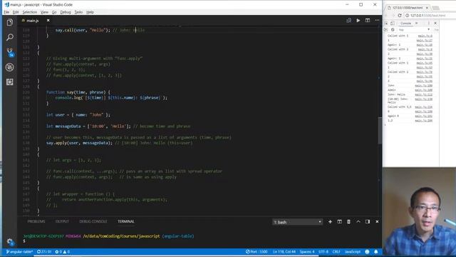 Modern Javascript Advanced working with functions 9 Decorators and forwarding, callapply смотреть онлайн