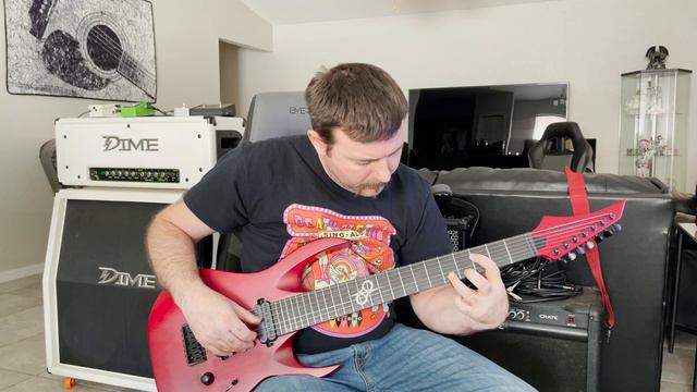 Solar 7 String Demo Part 2 / Clean Tone & Pickups смотреть онлайн