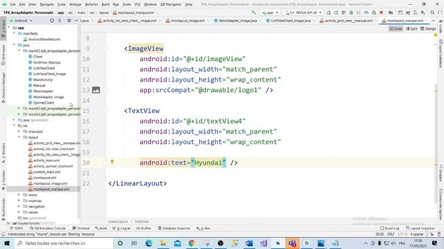 Android - Développement mobile - Part27 - ArrayAdapter Perso - GridView Marque Voiture смотреть онлайн