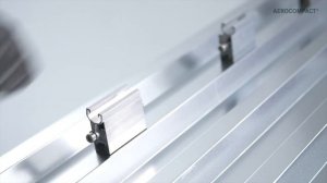 Aerocompact TS08 - смарт-система креплений солнечных панелей на крышу из металлического профлиста