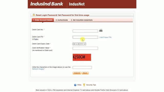 Indusind Internet Banking Username & Password Forget Indusind Bank Mobile Banking Forgot User Id PI