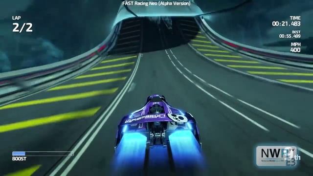 12 Minutes of Fast Racing Neo Gameplay Direct Feed смотреть онлайн