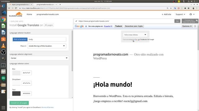 10.-Custom Pages, Apps y Scrape Shield en Cloudflare☁️. Tutorial en español (2019) смотреть онлайн