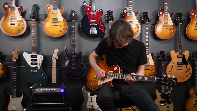 2019 Gibson 60th Ann Les Paul 1959 R9 Sunrise Teaburst Two Rock Studio Signature Mythos Herculean V смотреть онлайн