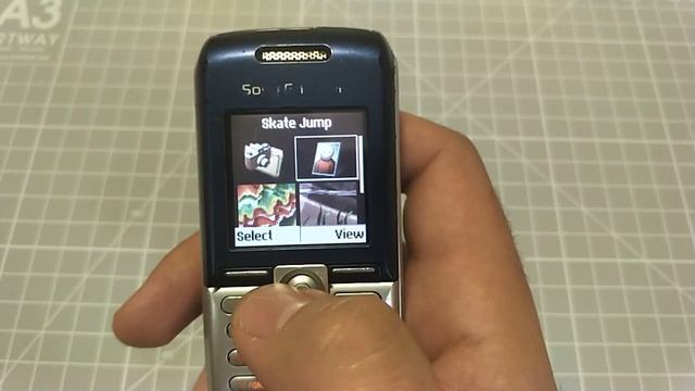 Sony Ericsson K300i Mobile phone menu browse, ringtones, games, wallpapers смотреть онлайн