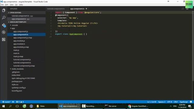 Angular 2 căn bản - Bài 6: Áp dụng CSS cho component смотреть онлайн