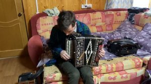 Илья Хватков. Цыганочка, на гармони Моторина