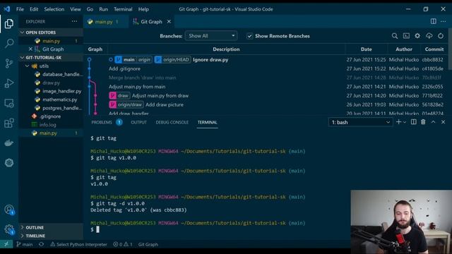 Kurz Gitu | Lekcia 18 | git tag смотреть онлайн