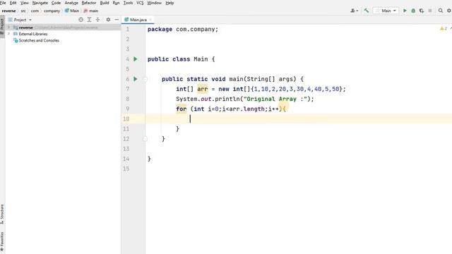How to reverse an array in java | Java Programs | CWC смотреть онлайн