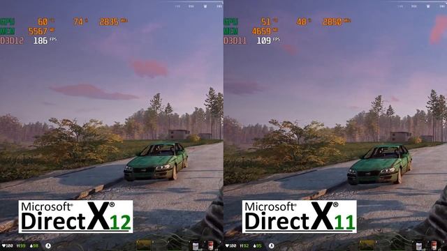 DEADSIDE - DirectX-11 Vs DirectX-12 на RTX4070ti