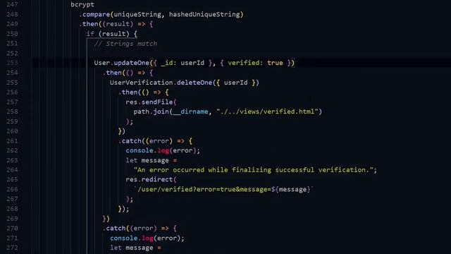 NodeJS Backend for Email Verification Link | React Native Login System #10 смотреть онлайн