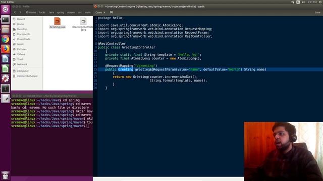 [Java] Creating a Spring Java API (Walking Through Their Tutorial) смотреть онлайн