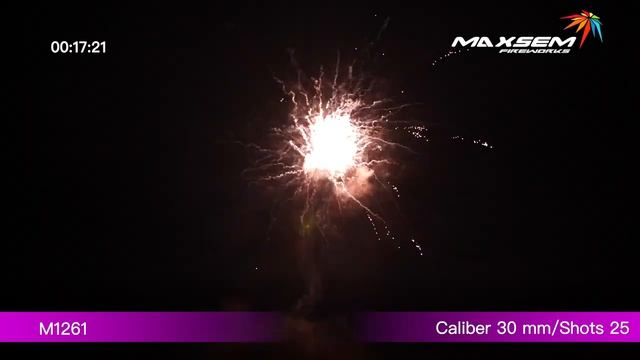 Фейерверк M1261 "Золотая коллекция / Golden collection" (1,2" х 25 залпов) смотреть онлайн